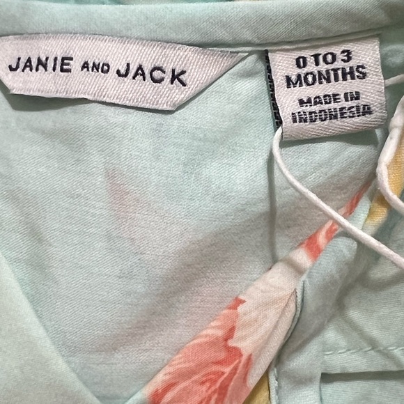 Janie and Jack Tropical Romper - Picture 6 of 7
